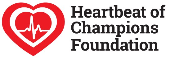 Heartbeat of Champions Foundation Logo